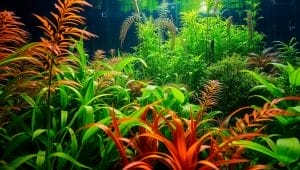 background aquarium plants