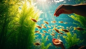 aquarium feeding water quality