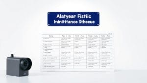 aquarium filter schedule