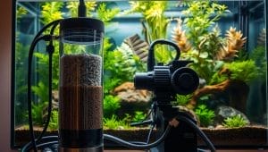 aquarium filter setup