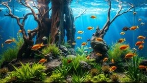 aquarium setup