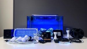 LED components setup