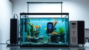 aquarium equipment setup