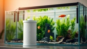 aquarium foam filter setup