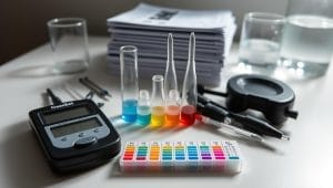 aquarium pH testing tools