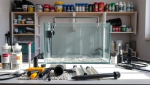 aquarium setup preparation