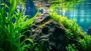 heater-free aquarium ecosystem