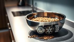 stainless steel bowl feeding system stainless steel bowl feeding system