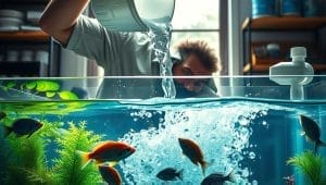 aquarium water change emergency
