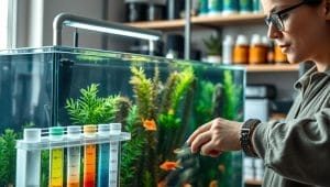aquarium water testing and maintenance