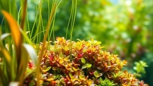 aquascape depth with stem plants