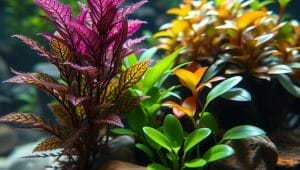 bucephalandra and anubias aquarium plants