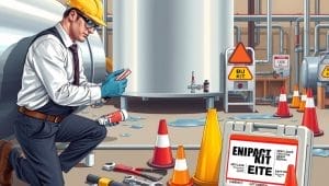 emergency tank repair steps