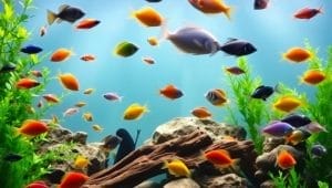 freshwater fish community aquarium