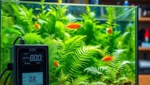 monitoring co2 levels in planted aquarium