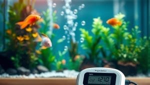 monitoring oxygen concentration aquarium