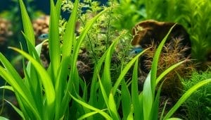 sword plants and needle leaf aquarium varieties