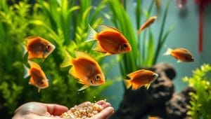 top-dwelling fish care and feeding