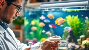 monitoring key water parameters for aquarium