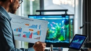 analyzing aquarium maintenance data trends