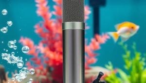 aquarium audio recording microphone