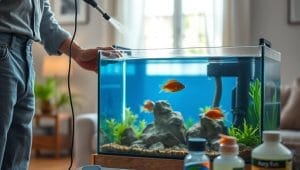 aquarium maintenance routine