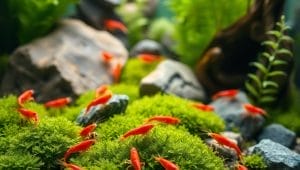 cherry shrimp aquarium cherry shrimp aquarium