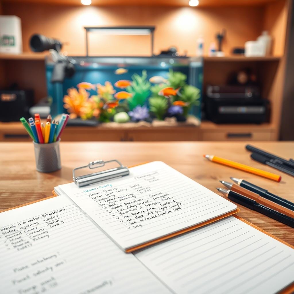 Your Guide to Maintenance Log Keeping for Aquarium Success