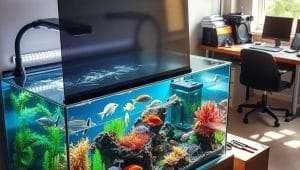 technology tools aquarium glare control