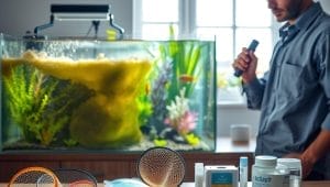 troubleshooting aquarium cleaning issues