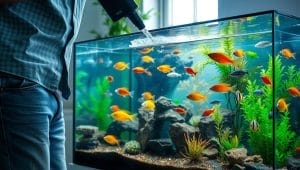 aquarium maintenance routine