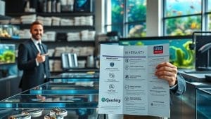 financing service options warranty considerations aquarium