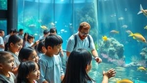 interactive aquarium activities